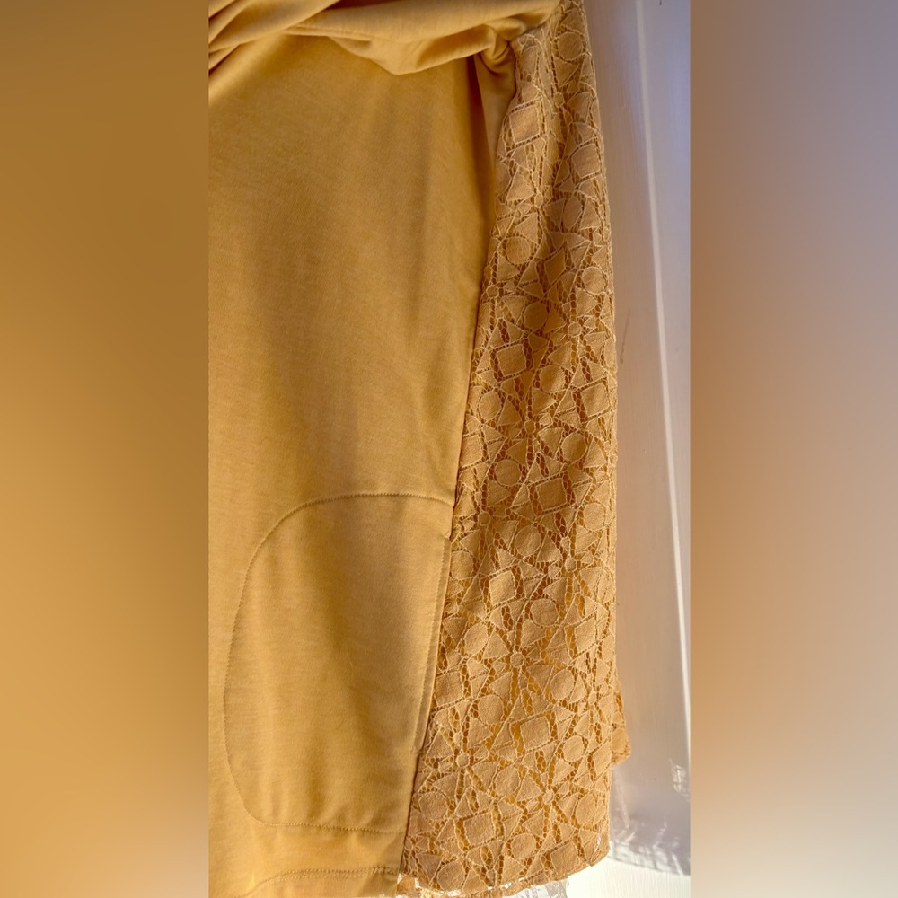 LOGO Yellow Lace Accent Jacket 2X - Picture 4 of 6